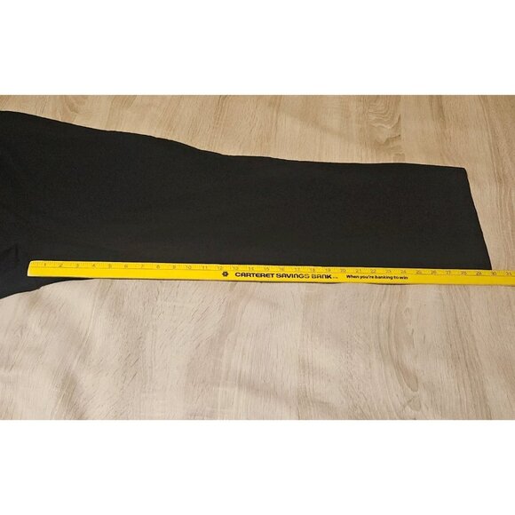 Avenue Plus Size 22 Average Black Elastic Waist Pants Office Work Stretch - Picture 6 of 7